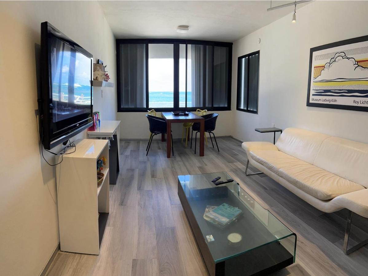 Oceanfront Condo At Unique Location Cancun Ngoại thất bức ảnh