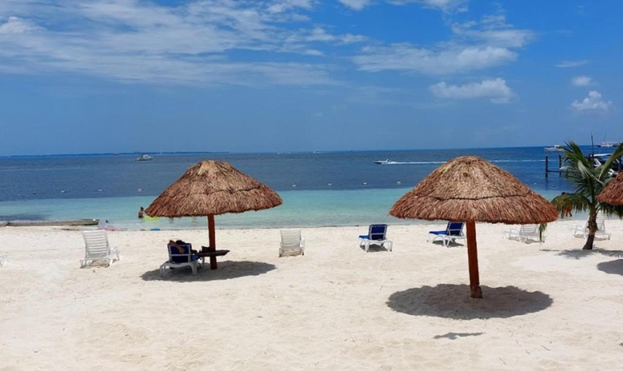 Oceanfront Condo At Unique Location Cancun Ngoại thất bức ảnh